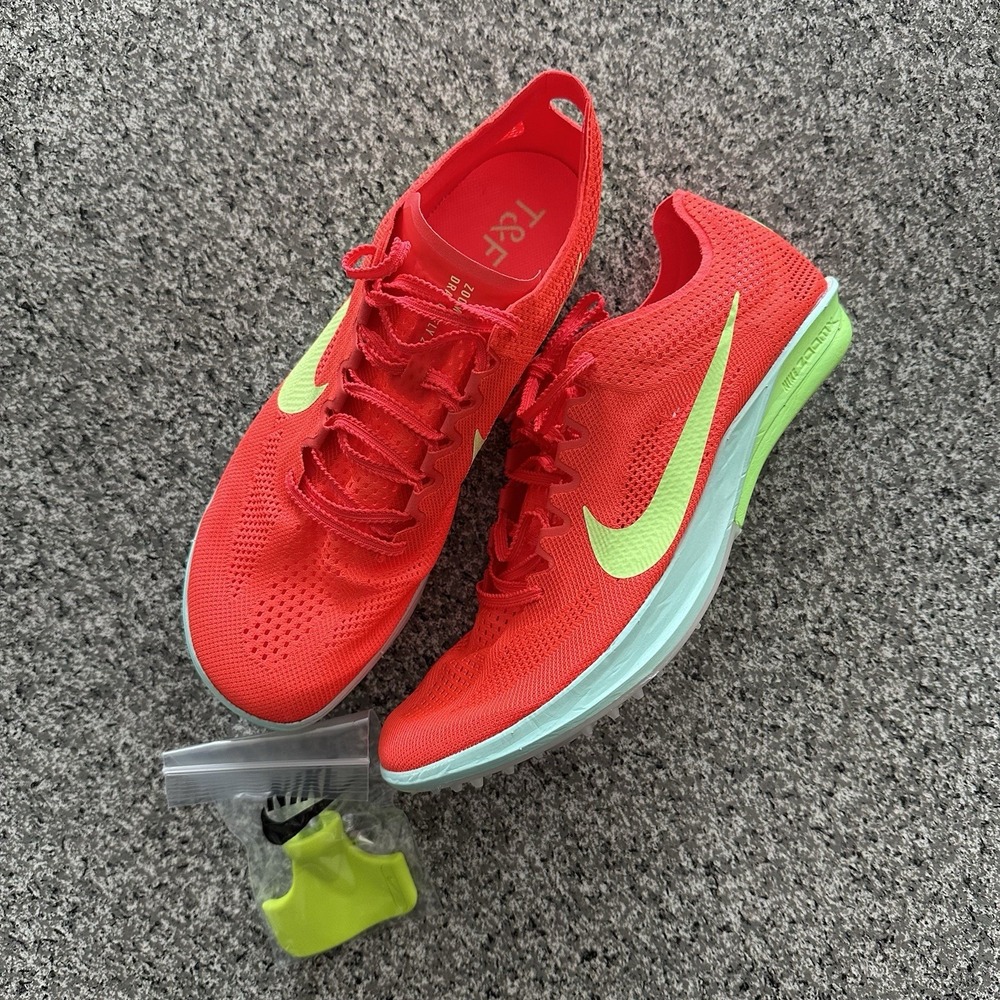 Nike ZoomX Dragonfly 2 Track & Field Spikes Mens 10.5 FD8413-600 Crimson